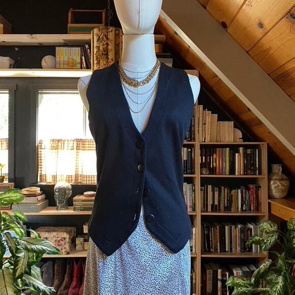 Vest 90s Black - Picture 1 of 5